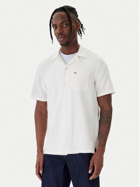 Tommy Jeans Marškiniai · Écru · Regular Fit