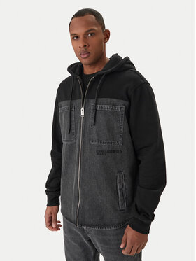 Karl Lagerfeld Jeans Džinsinė striukė · Pilka