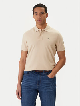 Tommy Jeans Polo marškinėliai · Smėlio