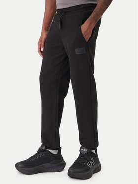 EA7 Emporio Armani Sportinės kelnės · Juoda · Regular Fit