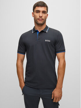 BOSS Polo marškinėliai · Tamsiai mėlyna