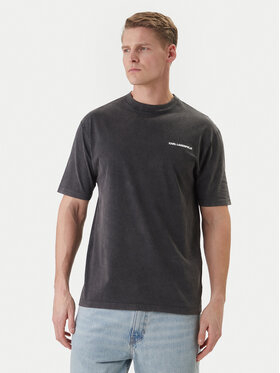 KARL LAGERFELD Marškinėliai · Pilka