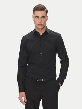 Calvin Klein Marškiniai · Juoda · Slim Fit