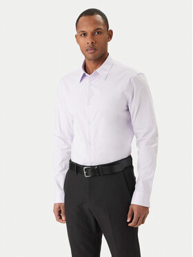 Calvin Klein Marškiniai · Rožinė · Slim Fit