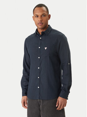 Guess Marškiniai · Tamsiai mėlyna · Regular Fit