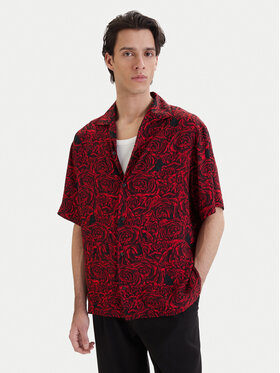 HUGO Marškiniai · Raudona · Relaxed Fit