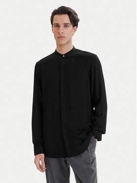 HUGO Marškiniai · Juoda · Slim Fit