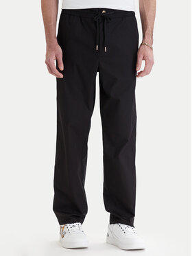 Versace Jeans Couture Medžiaginės kelnės · Juoda · Regular Fit