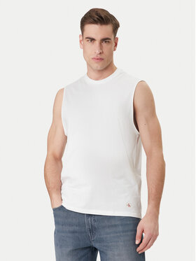 Calvin Klein Jeans Tank top marškinėliai · Balta