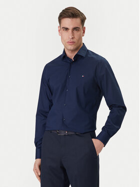 Tommy Hilfiger Marškiniai · Tamsiai mėlyna · Slim Fit