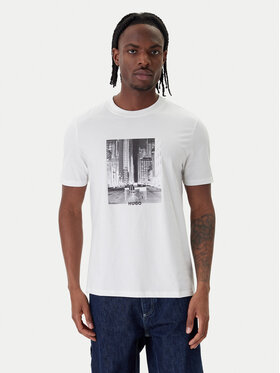 HUGO Marškinėliai · Balta