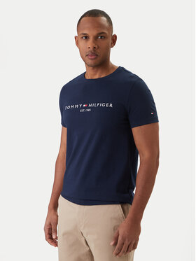 Tommy Hilfiger Marškinėliai · Tamsiai mėlyna