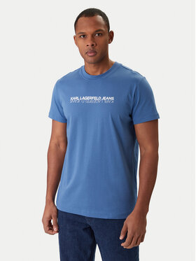 Karl Lagerfeld Jeans Marškinėliai · Mėlyna