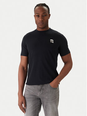 KARL LAGERFELD Marškinėliai · Tamsiai mėlyna