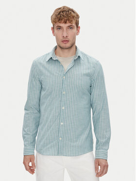 Marc O'Polo Marškiniai · Žalia · Slim Fit