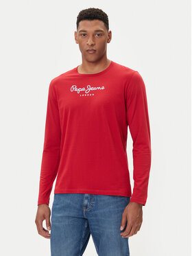 Pepe Jeans Marškinėliai ilgomis rankovėmis · Raudona