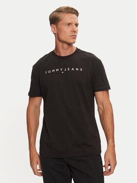 Tommy Jeans Marškinėliai · Juoda