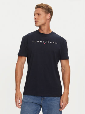 Tommy Jeans Marškinėliai · Tamsiai mėlyna
