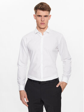 HUGO Marškiniai · Balta · Extra Slim Fit