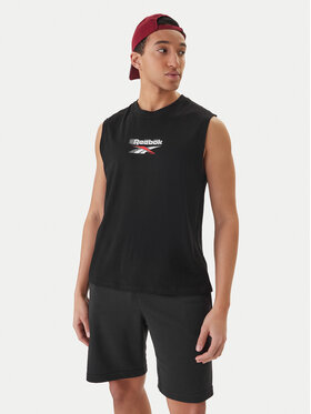 Reebok Tank top marškinėliai · Juoda
