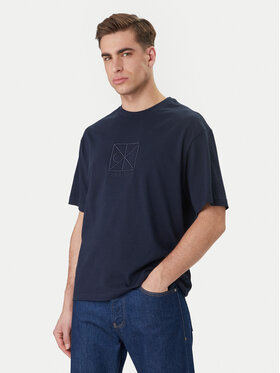 Calvin Klein Marškinėliai · Tamsiai mėlyna