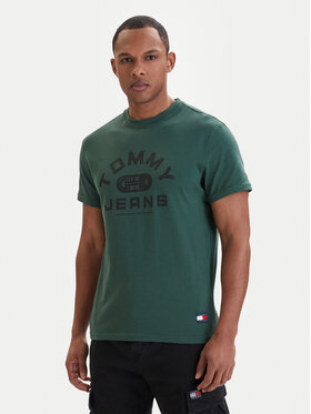 Tommy Jeans Marškinėliai · Žalia