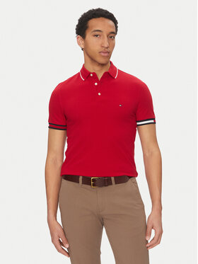 Tommy Hilfiger Polo marškinėliai · Raudona
