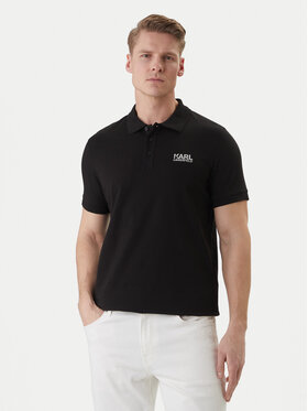 KARL LAGERFELD Polo marškinėliai · Juoda