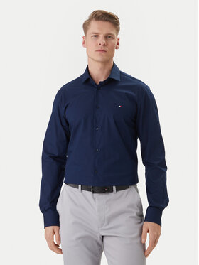 Tommy Hilfiger Marškiniai · Tamsiai mėlyna · Slim Fit