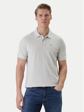 Tommy Jeans Polo marškinėliai · Pilka