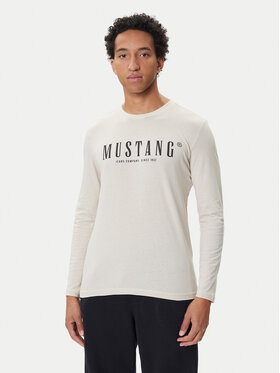 Mustang Marškinėliai ilgomis rankovėmis · Smėlio