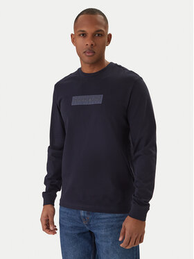 Napapijri Marškinėliai ilgomis rankovėmis · Tamsiai mėlyna