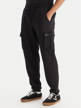 Quiksilver Sportinės kelnės · Juoda · Regular Fit