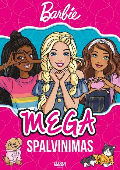 Barbė. Mega spalvinimas