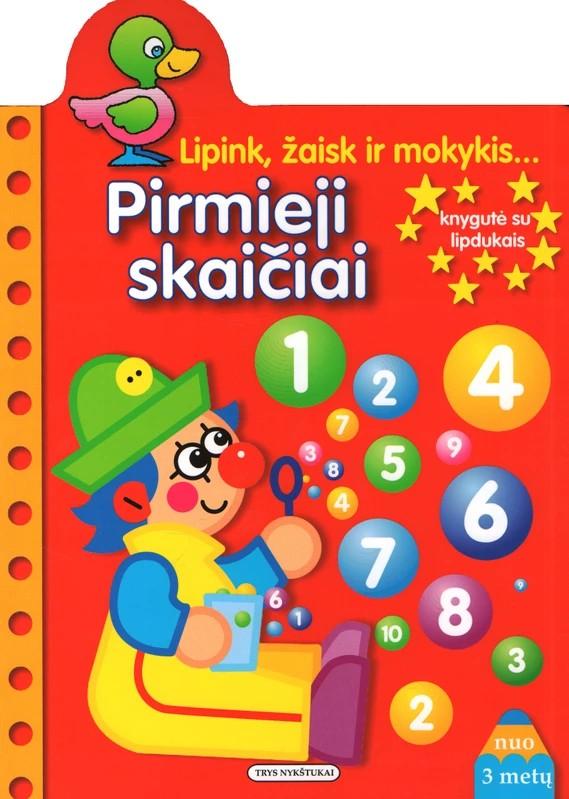 Lipink, žaisk ir mokykis... Pirmieji skaičiai