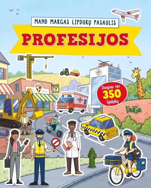 Profesijos. Mano margas lipdukų pasaulis