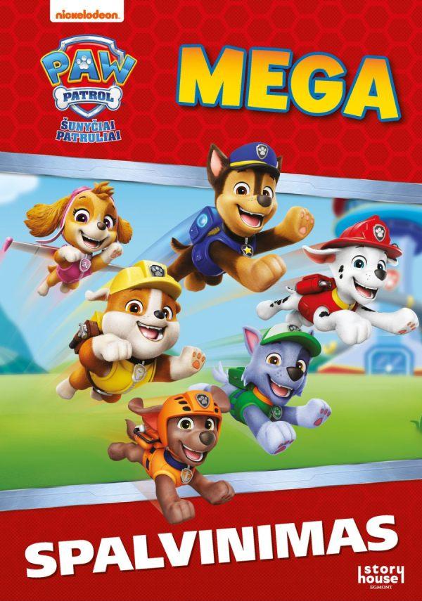 Šunyčiai patruliai. Mega spalvinimas