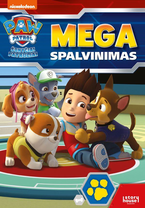 Šunyčiai patruliai. Mega spalvinimas