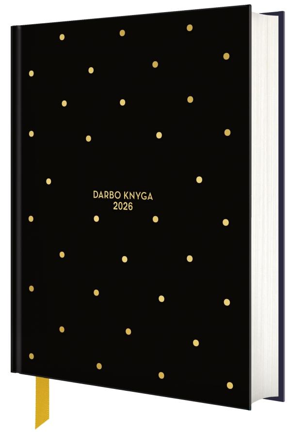 COCO&CO maža juoda darbo knyga 2026 (S dydis)