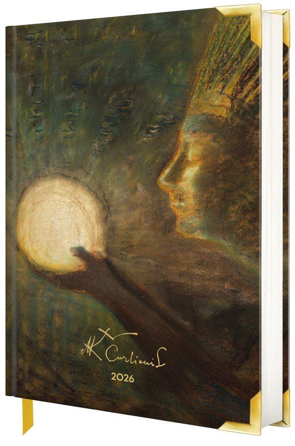 2026 m. darbo knyga „Bičiulystė“ (pagal M. K. Čiurlionį)