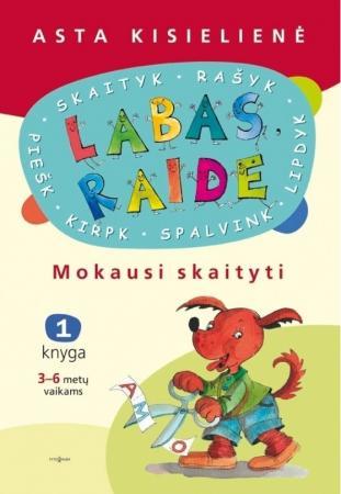 Labas, raide. Mokausi skaityti (1 knyga)