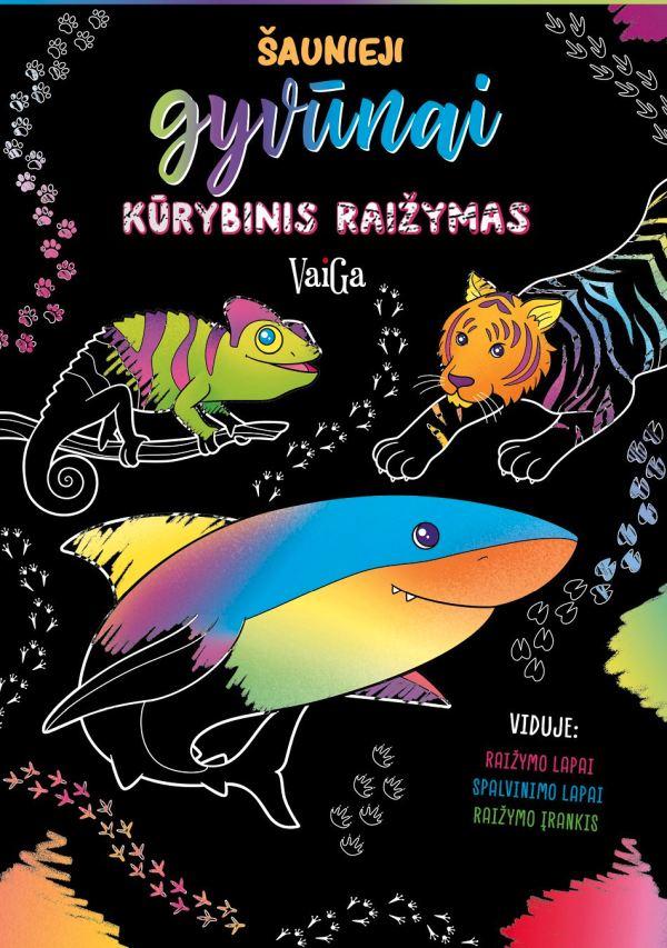 Šaunieji gyvūnai. Kūrybinis raižymas