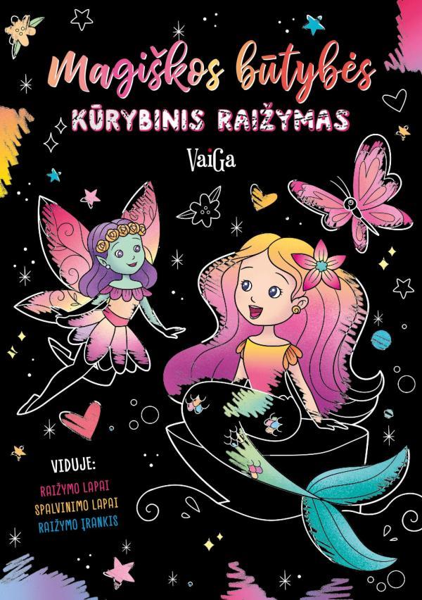 Magiškos būtybės. Kūrybinis raižymas