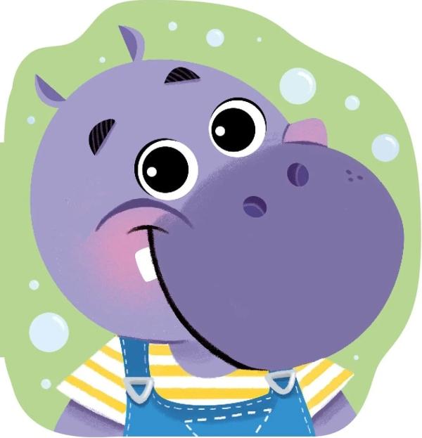 Begemotas. Metas į vonią