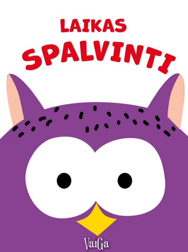 Laikas spalvinti. Pelėda