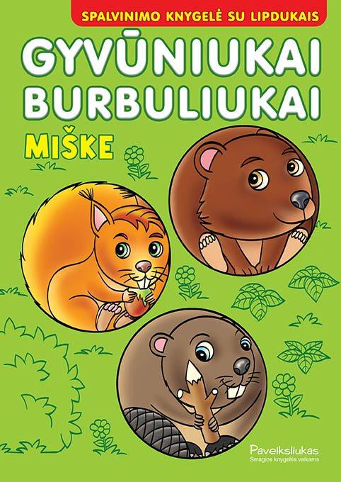 Gyvūniukai burbuliukai. Miške