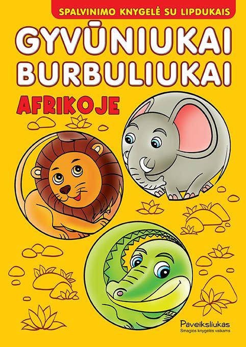 Gyvūniukai burbuliukai. Afrikoje