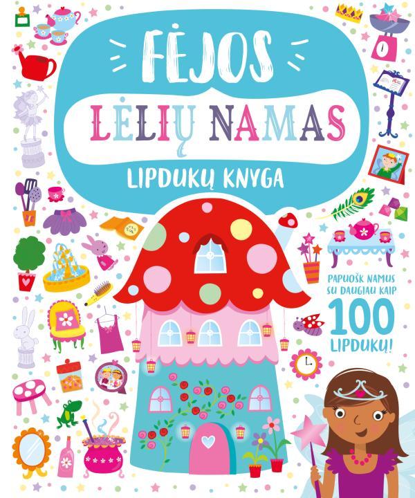 Fėjos lėlių namas. Lipdukų knyga