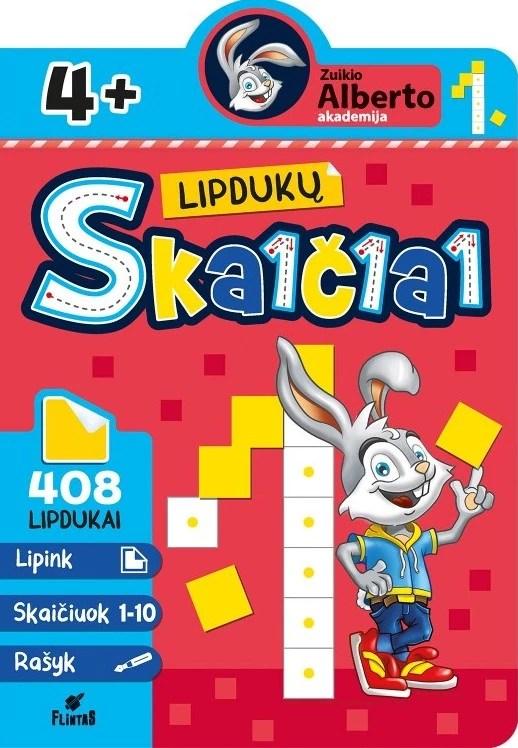Zuikio Alberto akademija. Lipdukų skaičiai 4+