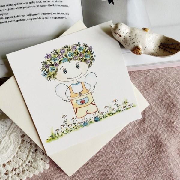 Atvirukas „Angeliukas berniukas“